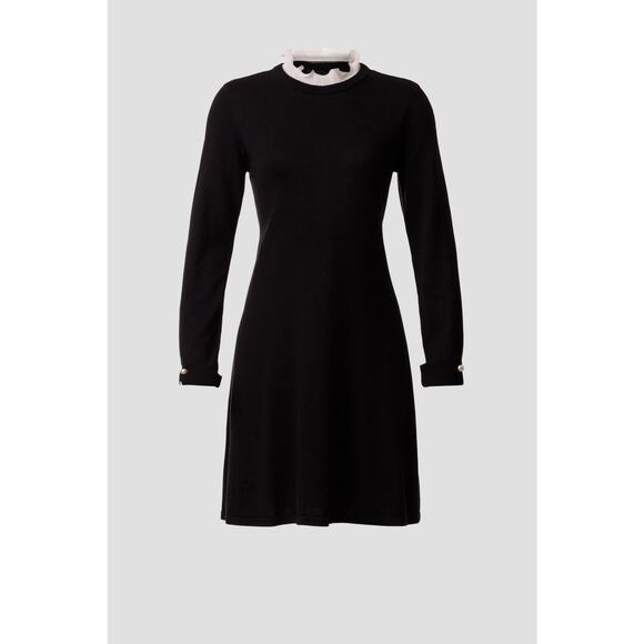 CeCe Ruffle Collar Sweater Dress - Size Medium - Picture 5 of 5